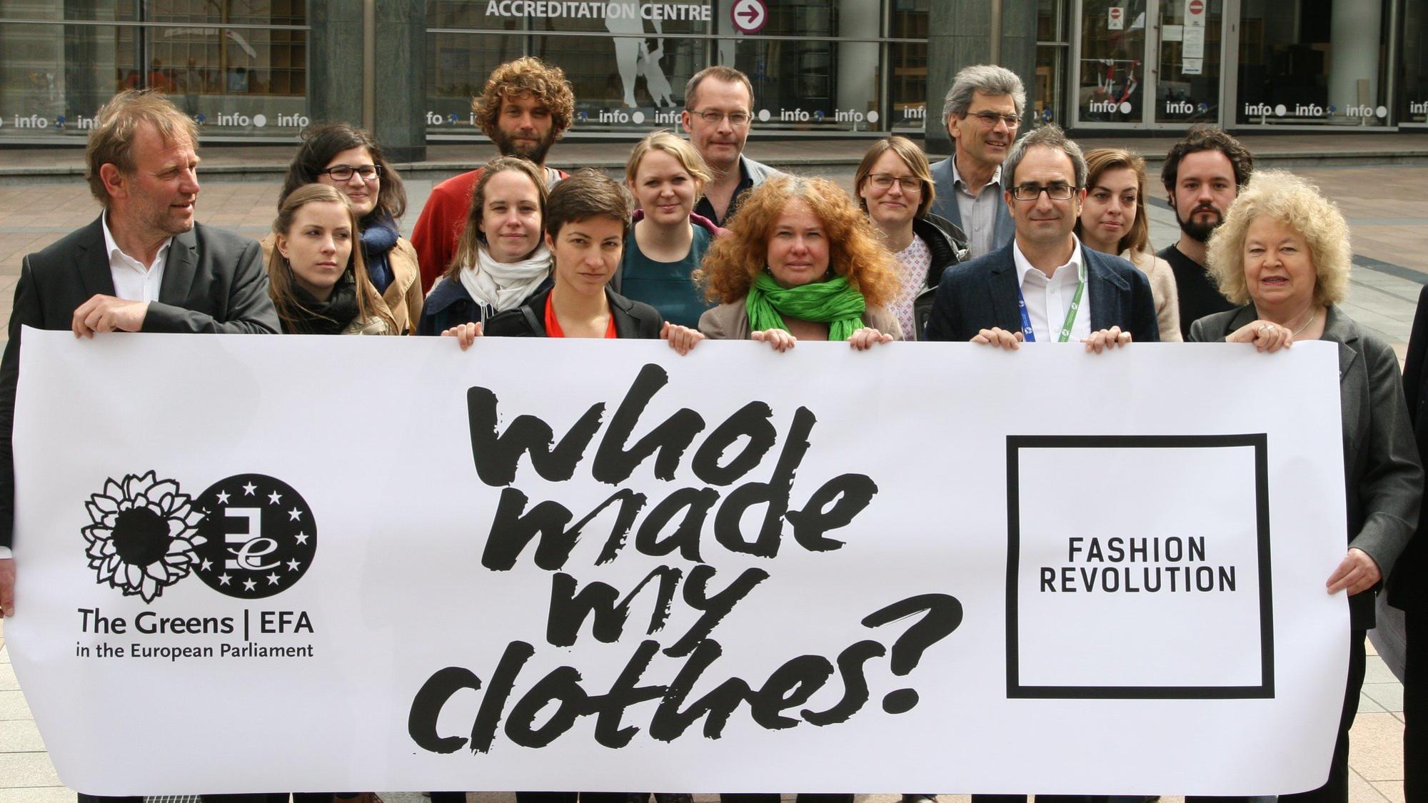 Fashion Revolution en el Parlamento Europeo